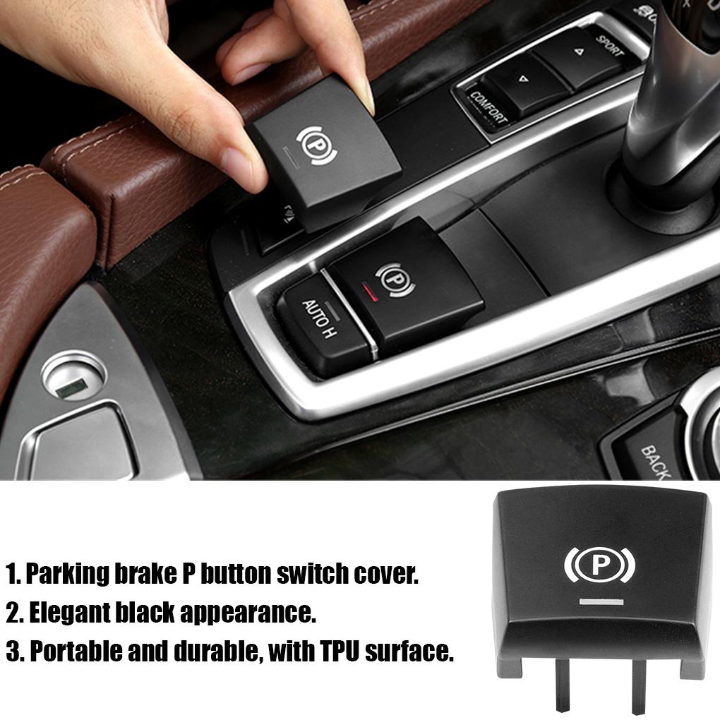 Car Handbrake Parking Brake P Button Switch Cover For For 5 7 F01 F02 F07 F10 2009\-2014