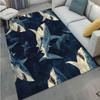 Cartoon Shark Animal Pattern Large Carpet Warm Home Modern Style Ins Style Living Room Bedroom Study Office Home Decoration