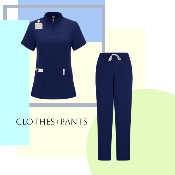 Surgical Scrubs: Short Sleeve Dental & Salon Medical Suit