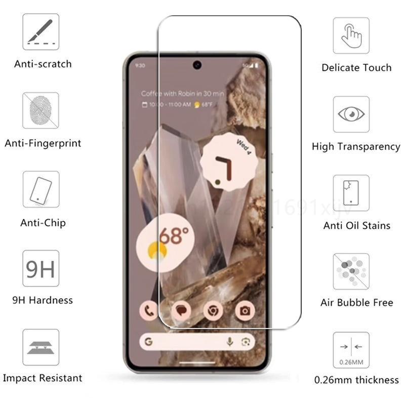 6in1 For Google Pixel 10 Pro Screen Glass Pixel 10 Pro XL Tempered Glass Screen Protector Protective Phone Film Pixel 10 Pro
