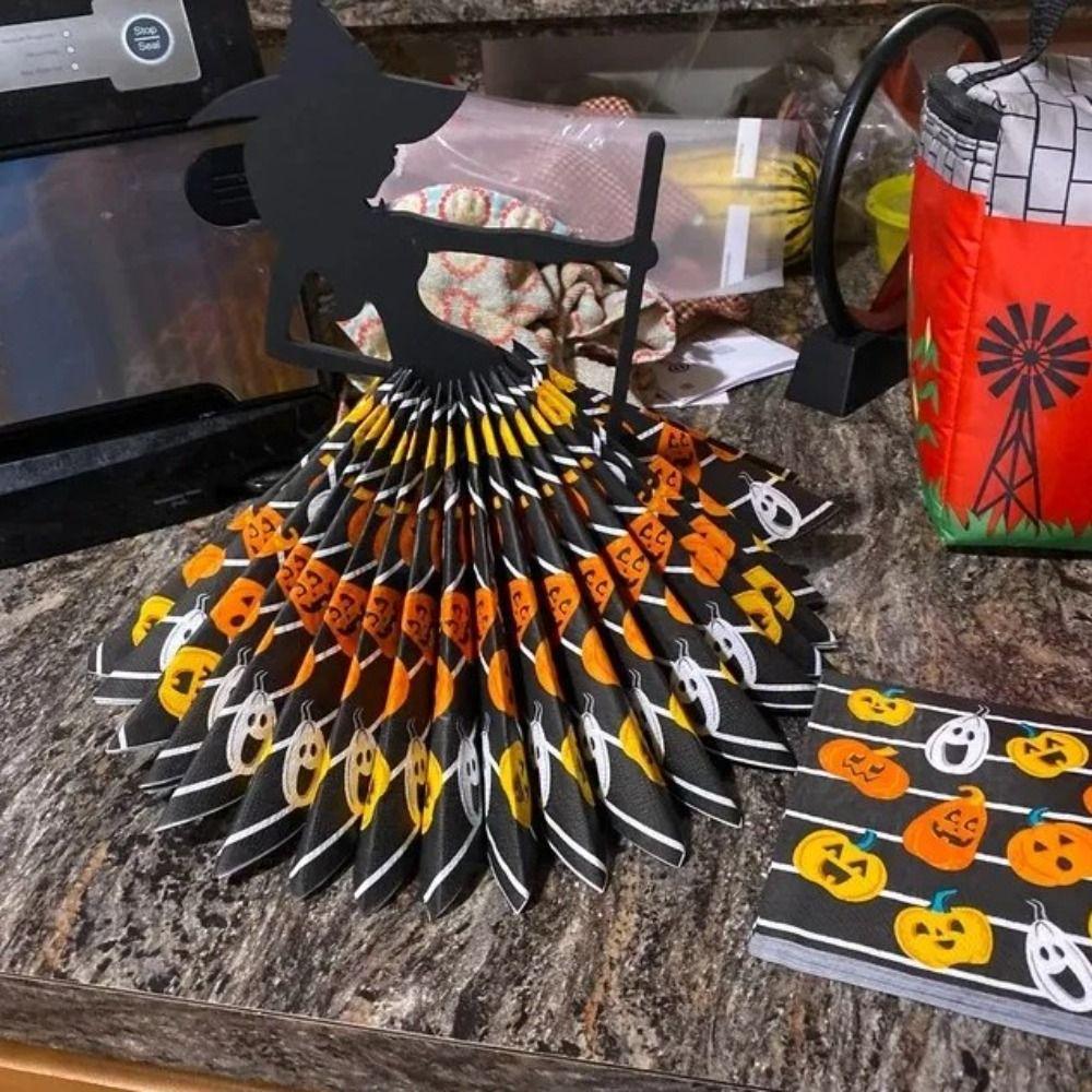 Simple Wooden Napkin Dispenser Black Witch Napkin Organizer  Restaurant