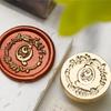 Metal Wax Seal Stamp Letter Series Sealing Wax Stamp for Envelope Cards Letter