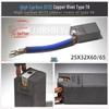 Meiersenli 25x32x60mm Carbon Brush with Copper Rivet & Semi-Copper Graphite