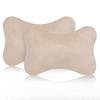 2pcs Car Neck Headrest Pillow Memory Foam Car Seat Neck Pillow Breathable Head And Neck Support For Sleep Pillow