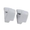 2pcs Grey Sun Visor Retainer Clip Holder MR654343 Sun Visor Hook Clip Bracket Replacement For Mitsubishi Lancer 2006