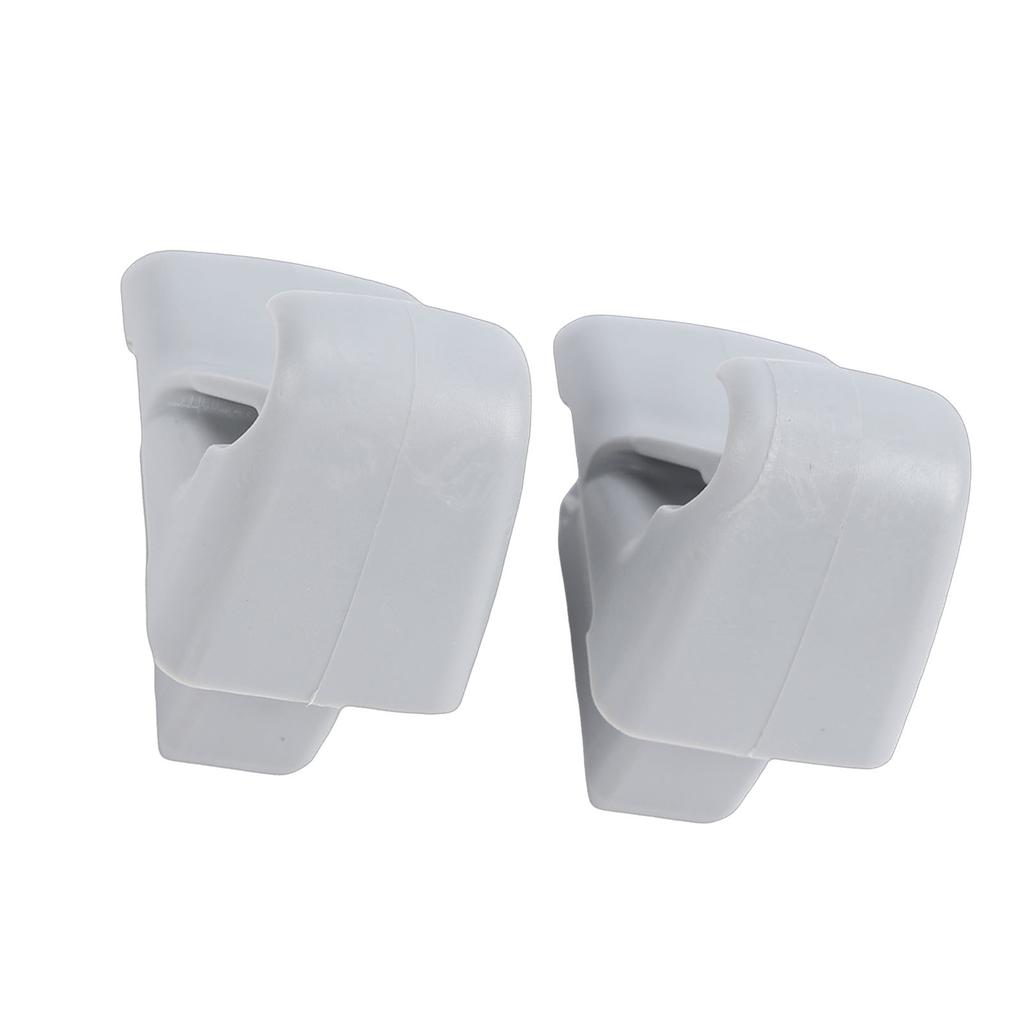 2pcs Grey Sun Visor Retainer Clip Holder MR654343 Sun Visor Hook Clip Bracket Replacement For Mitsubishi Lancer 2006