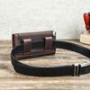 Echtes Leder Herren Hüfttasche Reise Kleine Bauchtasche Gürteltasche Handytasche Lässig Hohe Qualität Männliche Handtasche Geldbörse Vintage Brieftasche