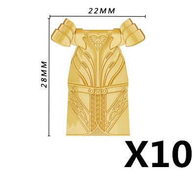 Mittelalterliche Militärzubehör Bausteine Ritter Figuren Waffe Schild Rüstung Helm Speer Bogen Armbrust Axt Hammer Spielzeug K026