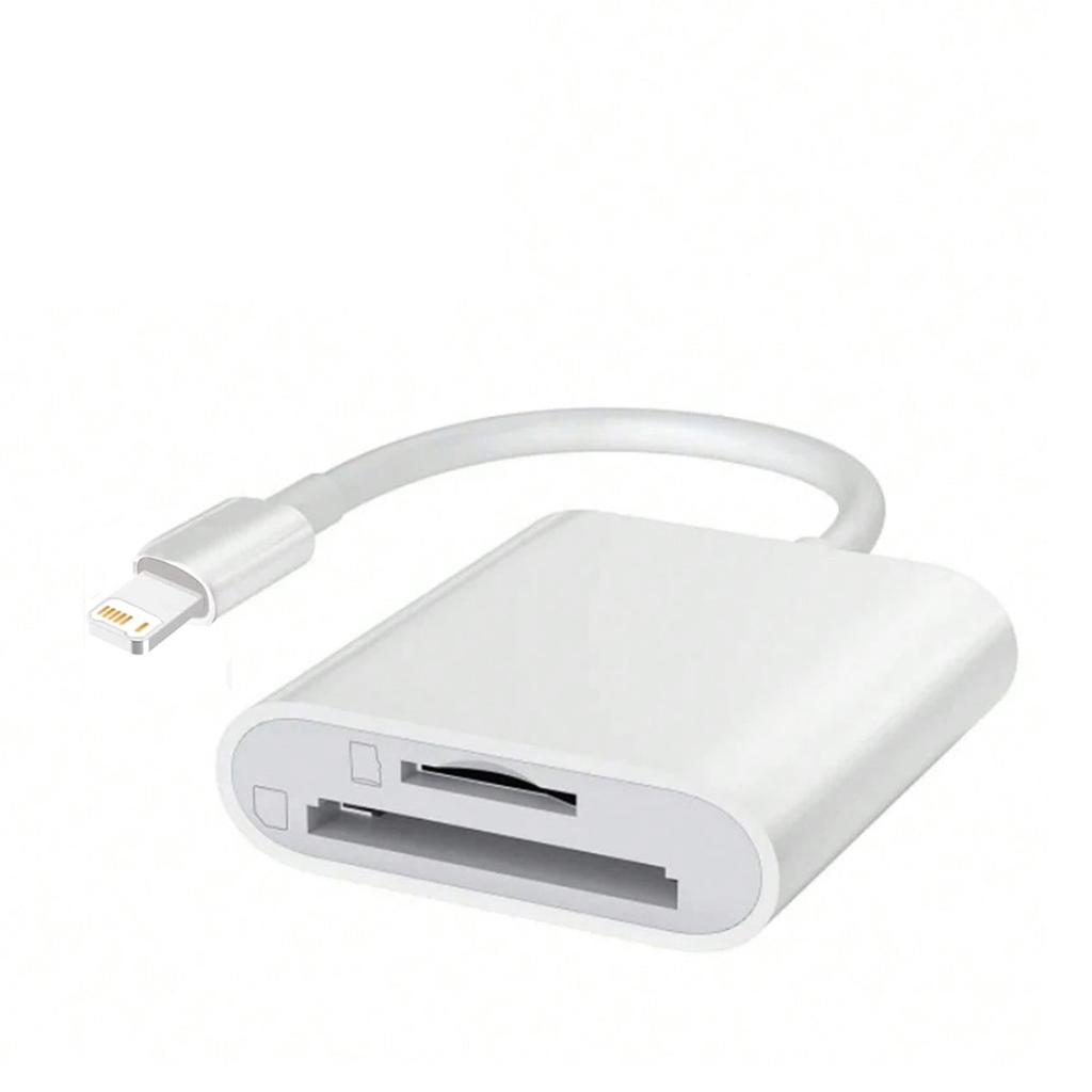 2 In 1 SD TF Card Reader For Apple iPhone 15 14 12 13 11 Pro Max Xs XR USB C OTG Adapter For iPad Samsung Xiaomi  MacBook