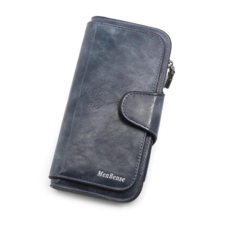 Fashion Woman Long Wallet Pu Leather With Multiple Compartments For Daily Use