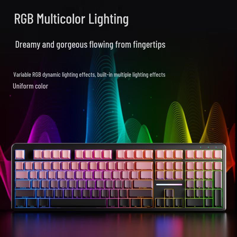Mechanical Feel RGB Wired Keyboard and Mouse Set