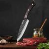 Professionelles Kochmesser Edelstahl Santoku Allzweckmesser Scharfes Sashimi-Messer Küchenutensilien-Sets Mehrzweckmesser