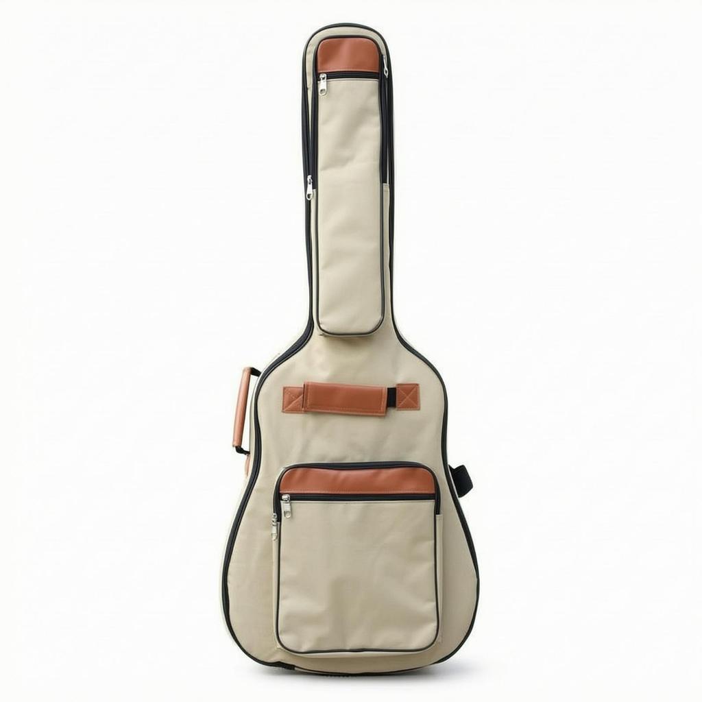 Folk Guitar Bag Backpack-Style with Shoulder Straps Long-Lasting