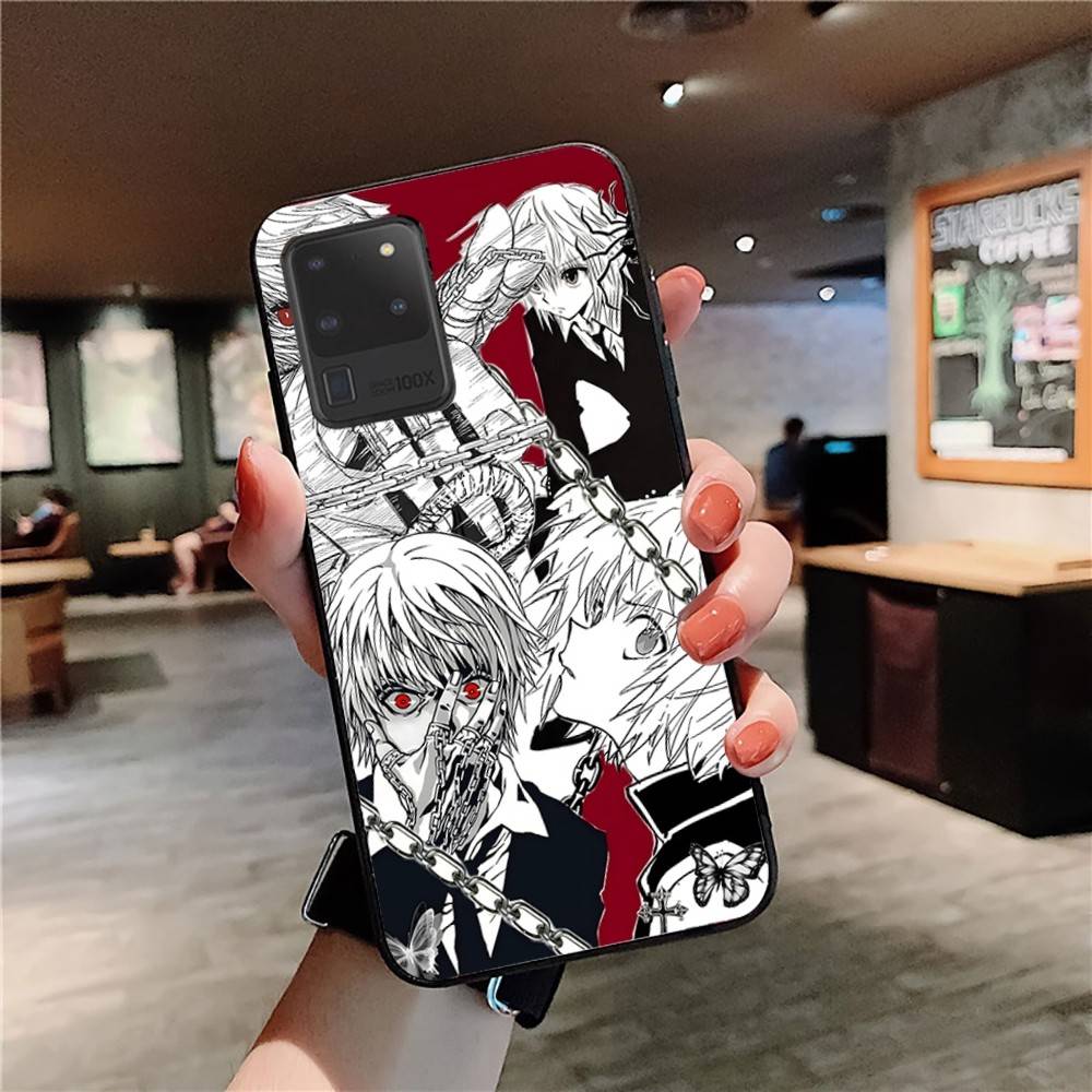 Huner X-Hunters Kurapika Phone Case For Samsung S 24 Fe 25 Ultra Plus 20 Lite 21 30 22 23 24 22 Ultra 5G Fundas