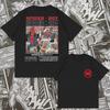 Unisex Crew Neck Short Sleeve T-shirt With Front And Back Vintage Spider-Man Comic Prints, Casual Streetwear Y2K Hip Hop Style Top
