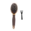 Paddle Hair Brush Scalp Massage Wide Tooth Beard Grooming Multifunctional Detangling Brush