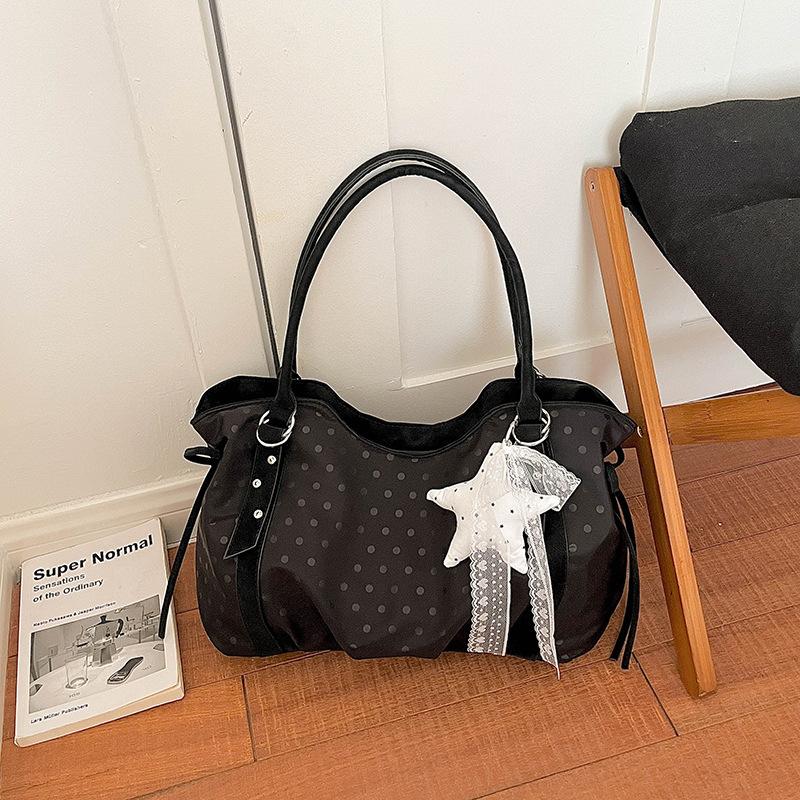 Girls' Style Bow-shaped Handbag, Cute Cross-body Bag for Women, Fashionable Commuter Bag