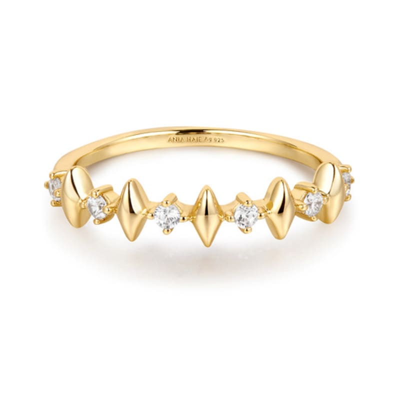 ANIA HAIE Multi Sparkle 925 Silver Ring R061-03G