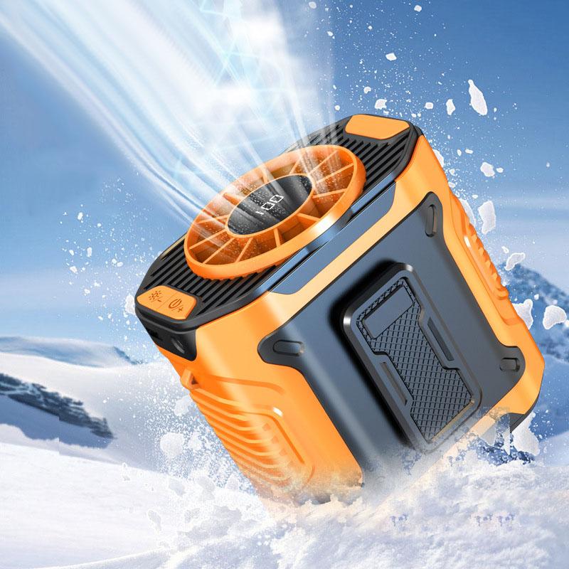 New Waist-mounted Fan Cooling High-temperature Outdoor Work Room Welding Site Portable Waist-mounted Fan