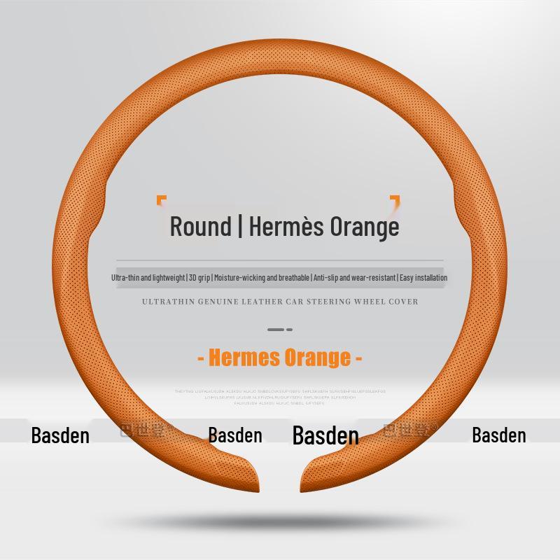 Non-slip Ultra-thin Steering Wheel Cover for ORA Good Cat GT, Lightning Cat, Ballet Cat, Black Cat, White Cat, IQ 38cm