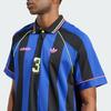 adidas Originals Herren Kragen Fußball Trainings gestreiftes T-Shirt KD2307