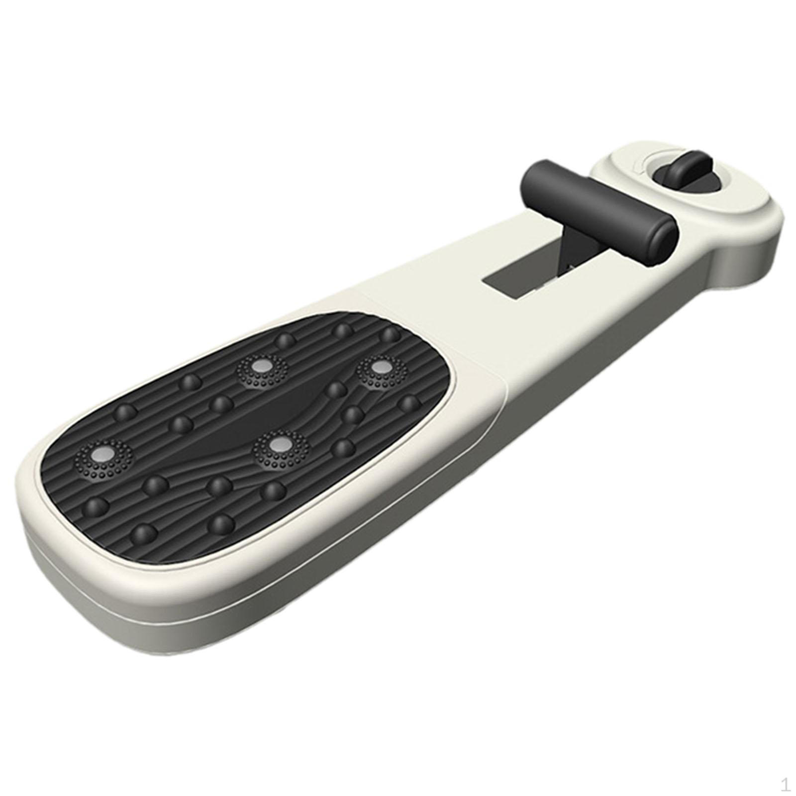 

Эргономичный тренажер для свода стопы с поддержкой при плоскостопии 13,4x3,5x2 дюйма Универсальная массажная педаль белый