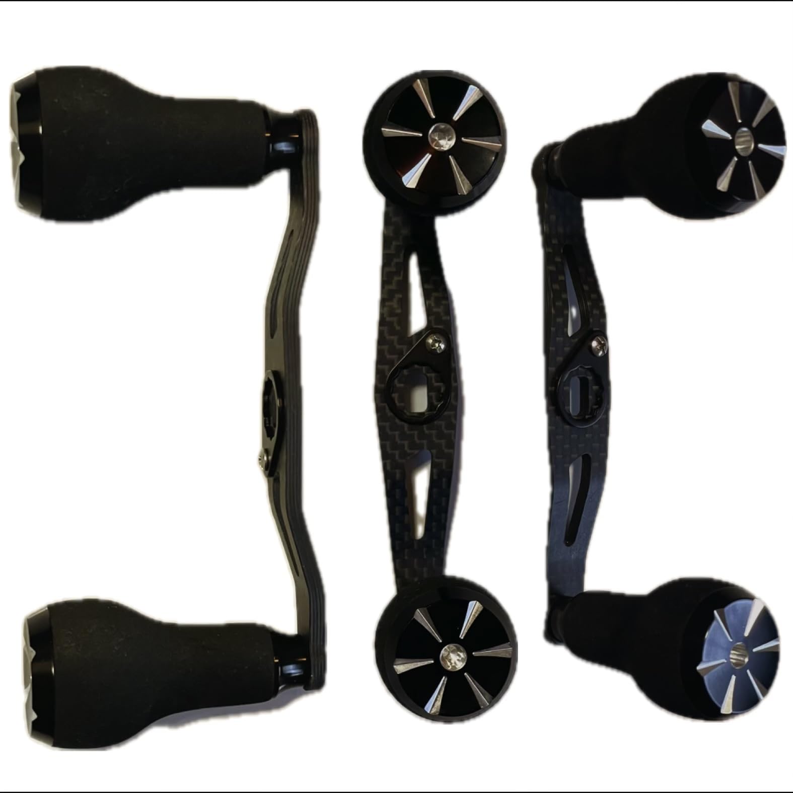 Рыболовная катушка 95 мм ручка полная для Daiwa и Abu Garcia сменная часть ручка, карбон, подшипник, катушки, (ручка питания)