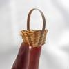 1/12 Doll House Storage Bamboo Basket Kitchen Dinning Room Bedroom