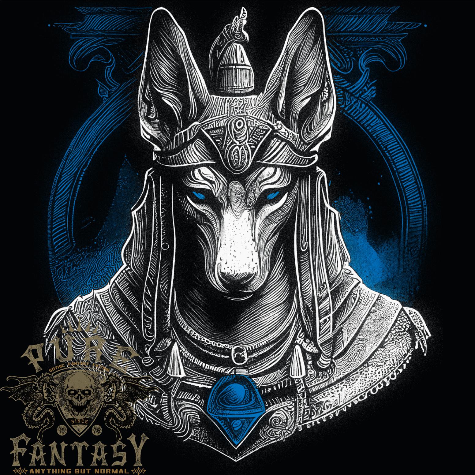 26 Анубис Бог Мертвых Древний Египет Миф 100% Хлопок Футболка- Унисекс Футболка XXXL