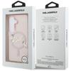 Karl Lagerfeld IML KC Script MagSafe Case for Samsung Galaxy S26 Pink