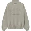 Fear of God Essentials Classic Polo Sweatshirt Smoke Grey Men Tops 192HO252041F