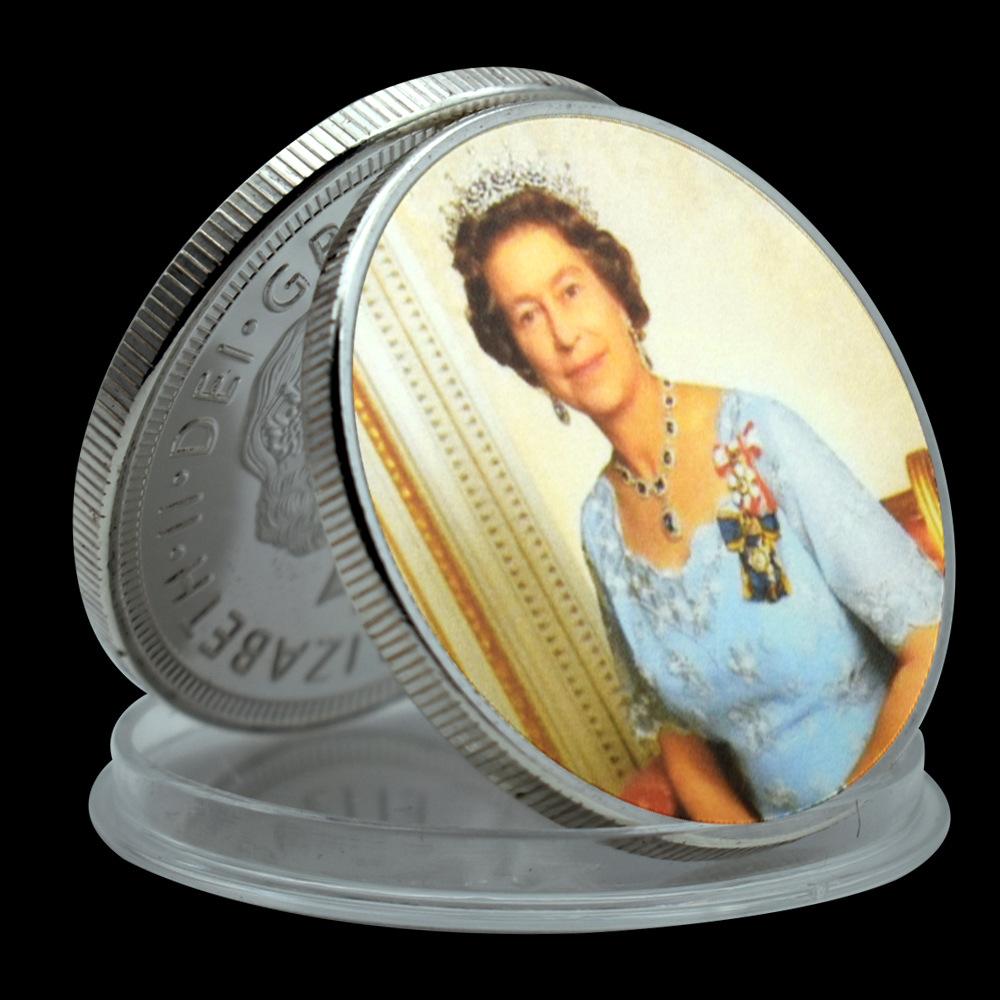 Queen of England, Elizabeth II, Metal Commemorative Coins, 5 Styles, Classic Challenge Coins, Essential Collection for Fans