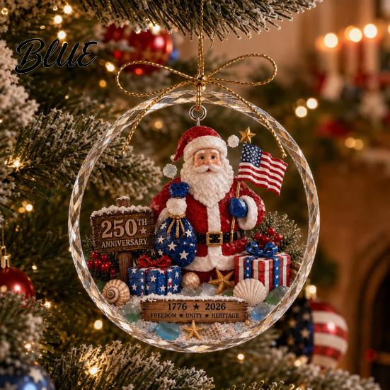 Christmas Wall Hanging Decor Ocean Themed Ornaments Lighthouse/Wreath/Santa Claus/Xmas Tree/Snowman/Deer DIY Holiday Craft Decorations Decor Acrylic