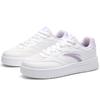 Anta Lightweight Fresh Simple Versatile Durable Comfortable Low-Top Skate Shoes Women sneaker White Purple 922628016Q-1