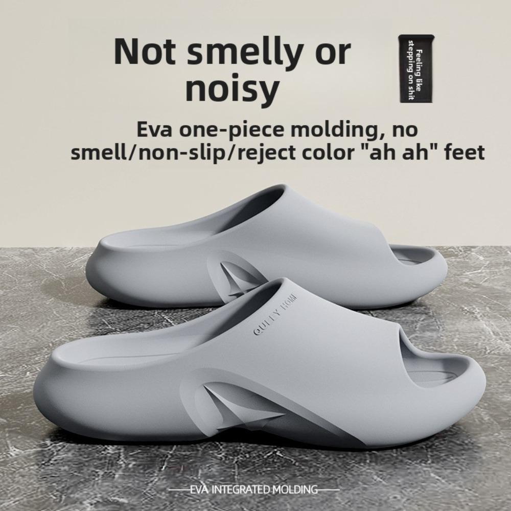 Men's & Women's Summer Slippers, Non-Slip Anti-Odor Antibacterial Thick Sole Indoor Bath Outdoor Slippers