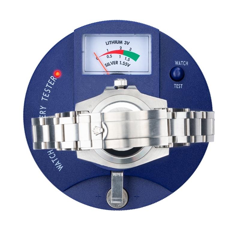 Tester Quartzových Strojků , Kruhový Typ Testeru Baterií Hodinek A Analyzátor Knoflíkových Baterií 1,5V 3V