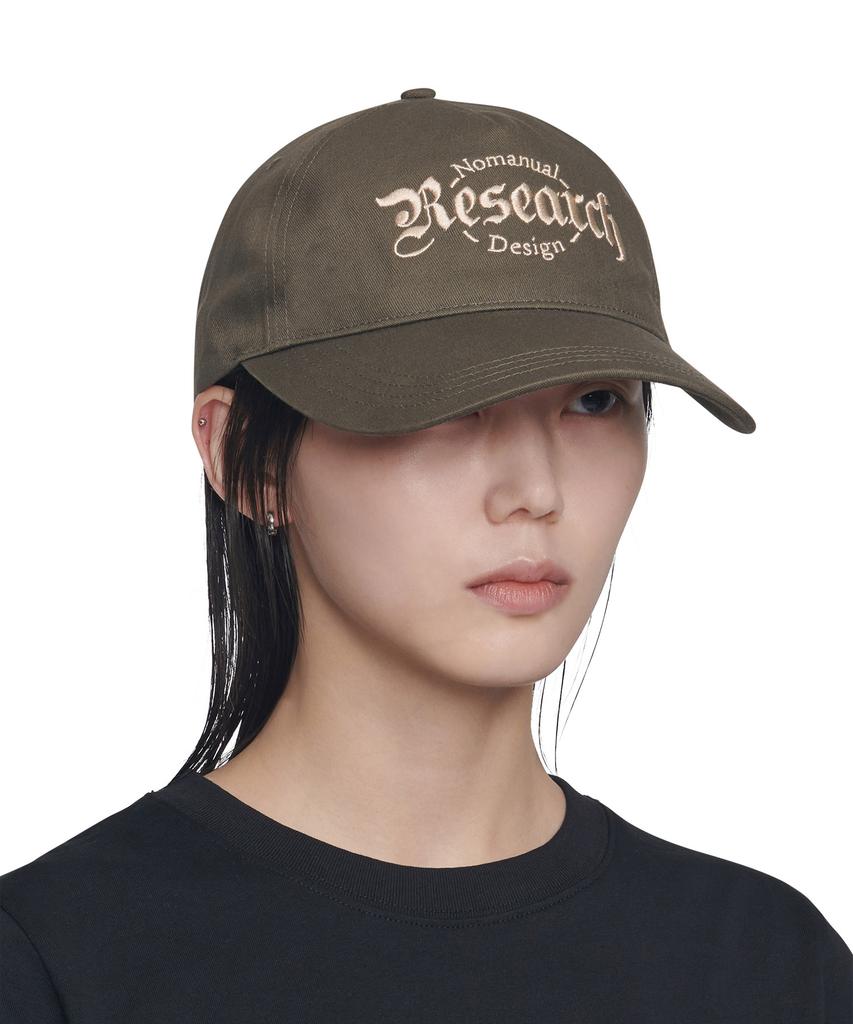 Nomaenyueol Research Ball Cap - Charcoal