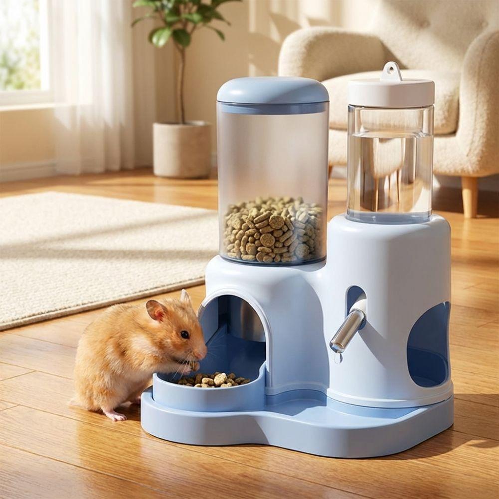 Detachable Base Hamster Water Dispenser Leak-Proof Pet Water Bottle  Small Animal Living