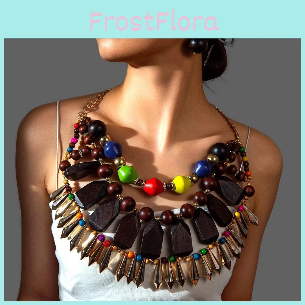 Bohemian Unisex Style Beaded Jewelry Set With Alloy Pendant And Drop Shapes For Summer Wardrobe