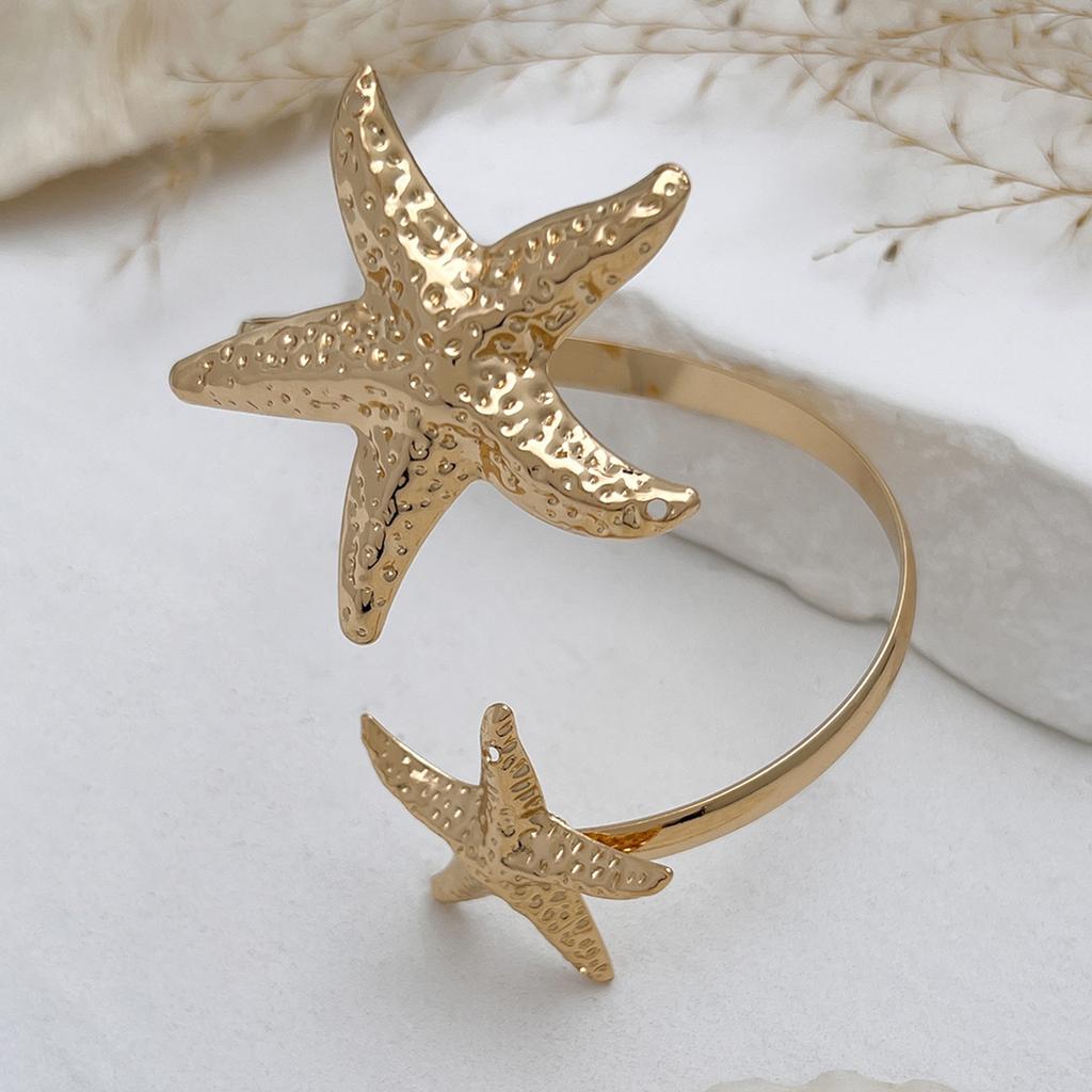 Elegant Armband Chain Blingbling Star Arm Bracelets for Women Delicate Flower Armlet Armband Open Bangle