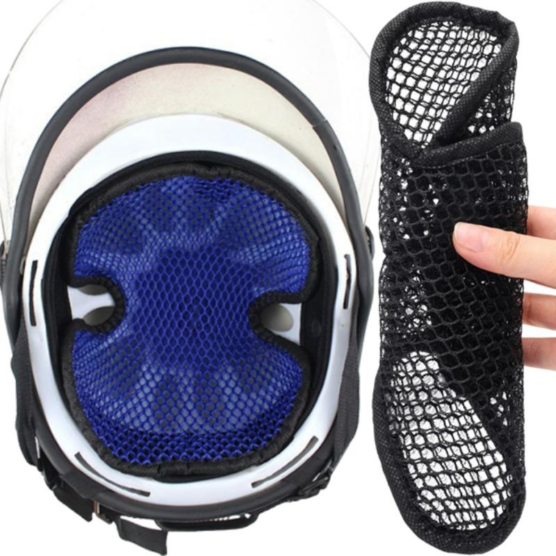 Motorcycle Helmet Insert Liner Cap Cushion Pad Breathable Quick-drying Sweat Wicking Helmet Insulation Lining Pad
