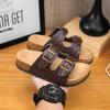 Barnens Trendiga Birkenstock Tofflor i Kork & Bomullsfleece