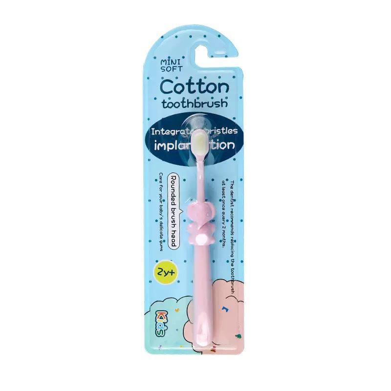 Popular Soft Bristle Toothbrush Set with Tongue Scraper for Children Aged 2-12
