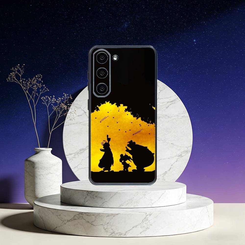 A-Asterix C-Cartoon O-Obelix Phone Case For Samsung Galaxy A73,A72,A71,A70,A53,A52,A51,Others Soft Black Cover