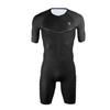 Tuta da Triathlon da Gara Estiva da Uomo Manica Corta Intera Calzamaglia Skinsuit da Ciclismo su Strada Swim/run/bike Speedsuit Ciclismo Mtb Abbigliamento