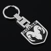 Auto Schlüsselanhänger Auto Emblem Geschenk mit Schlüsselring Autozubehör für Dodge SRT Ram 1500 Durango Journey Charger Challenger Caliber Caravan