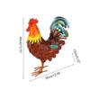 Chicken Statue Decors Rooster Sculpture Modern Art Table Centerpieces Crafts