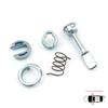 V3EDP32 Front Door Lock Barrel Repair Kit 51.5 Mm for Seat Toledo MK2 1M2 1998-2006 3B0837167