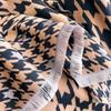 Qiandongge Printing Contrasting Colors, Double-Sided Imitation Cashmere Scarf, Winter High-End Warm Shawl