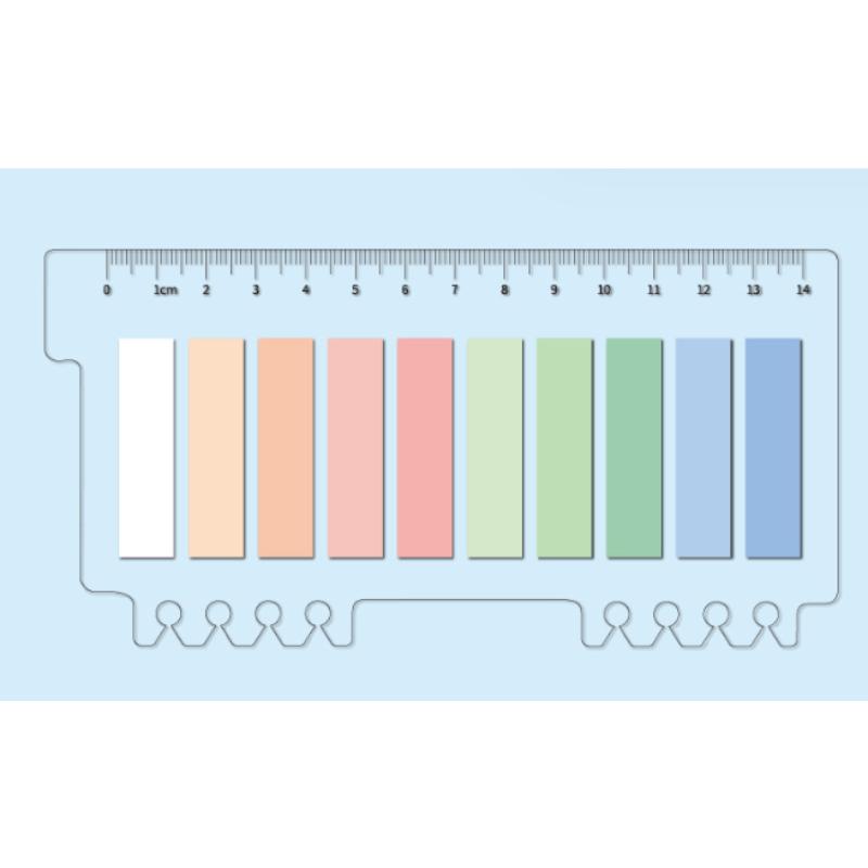 

Набір липких нотаток на 200 аркушів з лінійкою для індексних вкладок Маркери сторінок Список завдань Планувальники Шкільні канцелярські товари